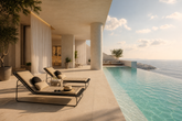 mustique woven lounge chair