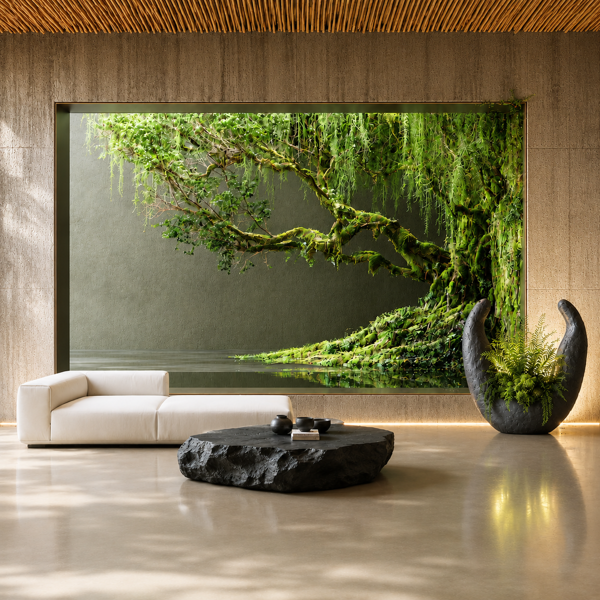 Palm living vessel