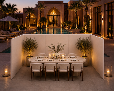 mustique screen divider