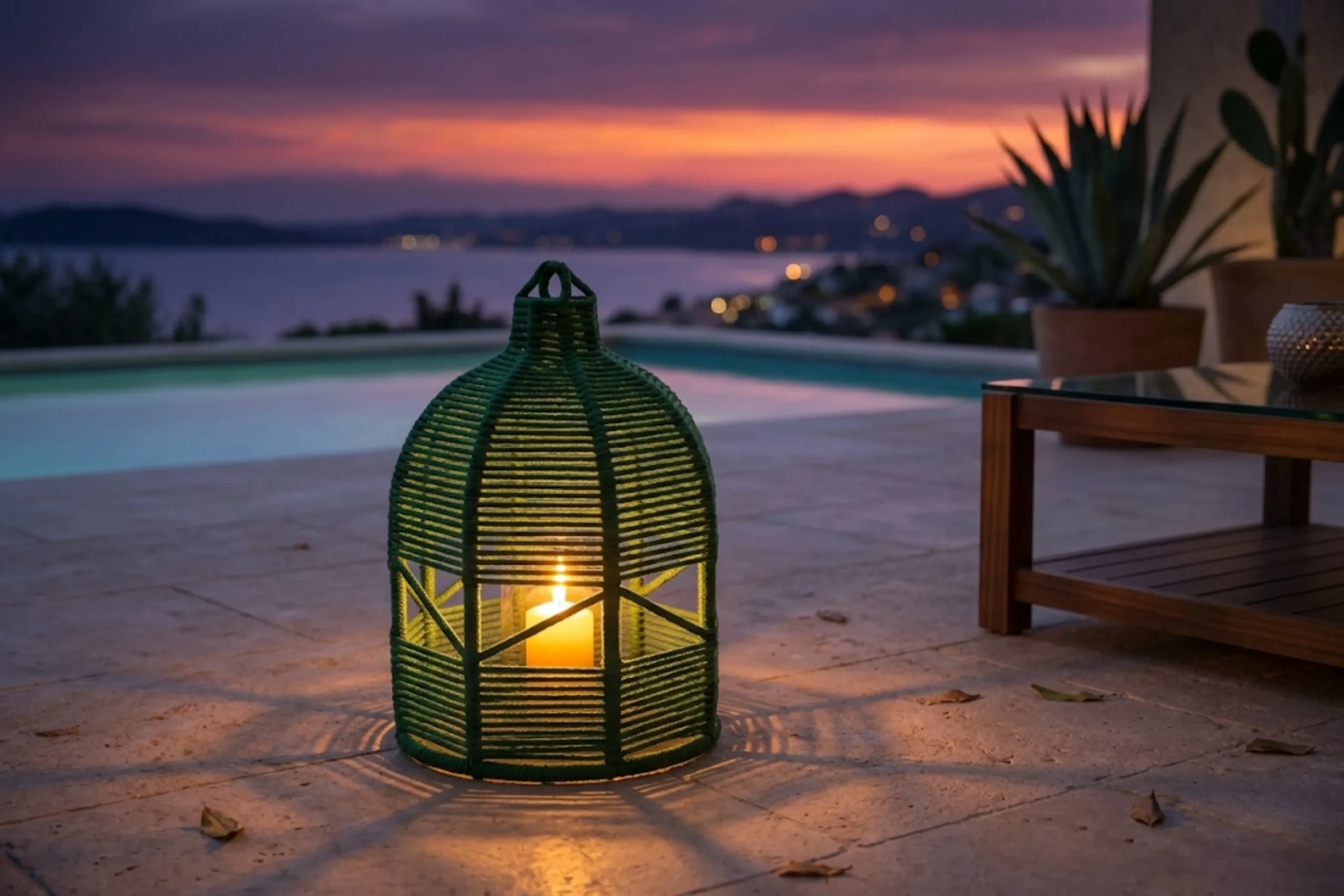 esquire floor lamp green