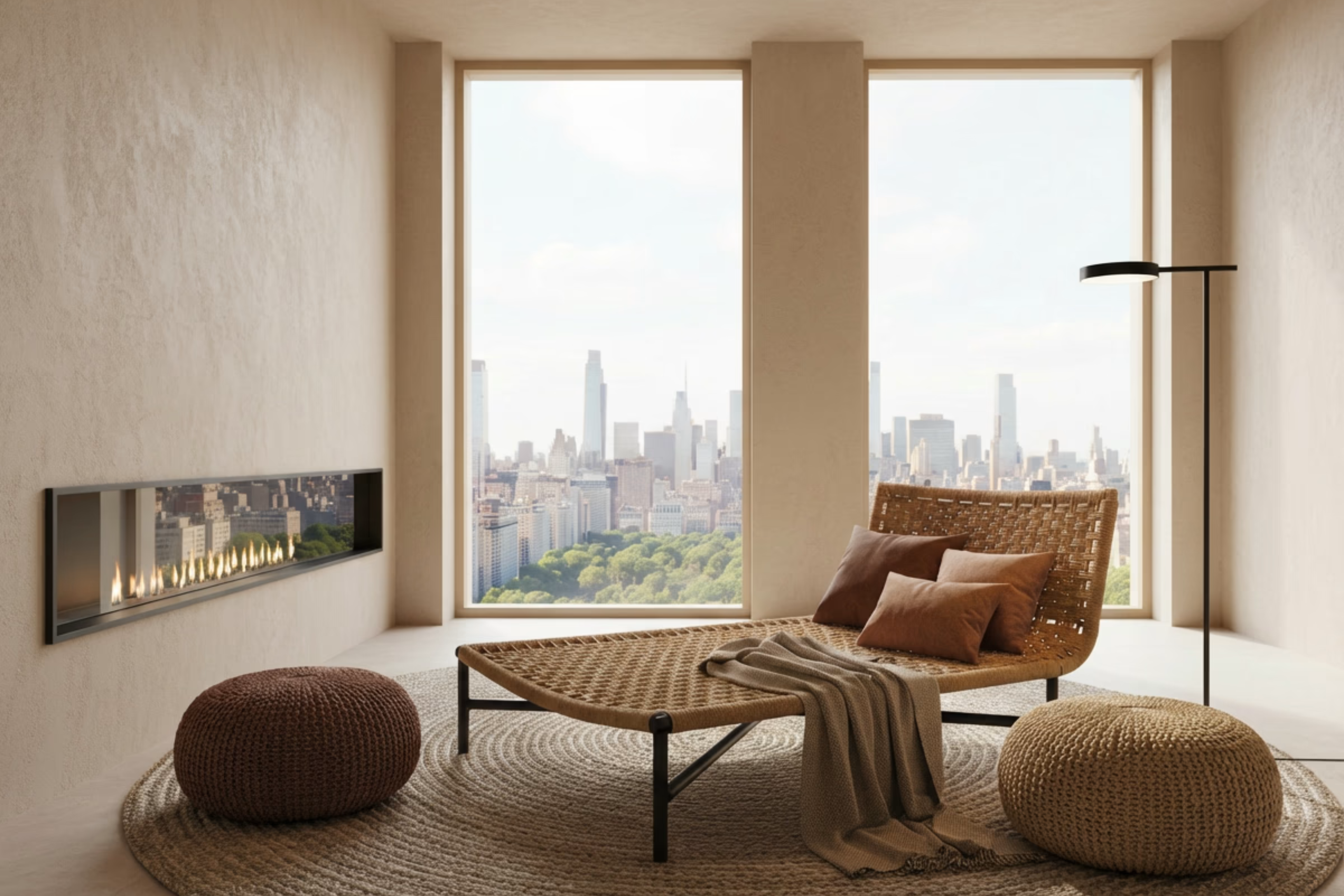 esquire m-lounge chair beige