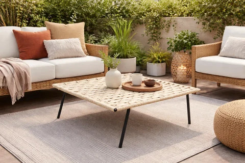 kasbah coffee table right side view