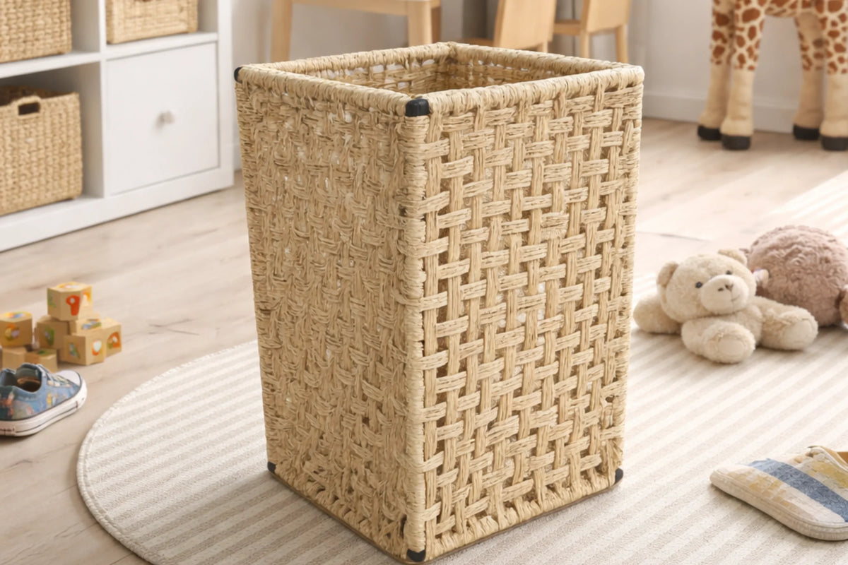 kasbah laundry basket zoom view