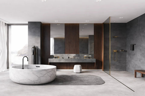 Pasha free standing bathtub
