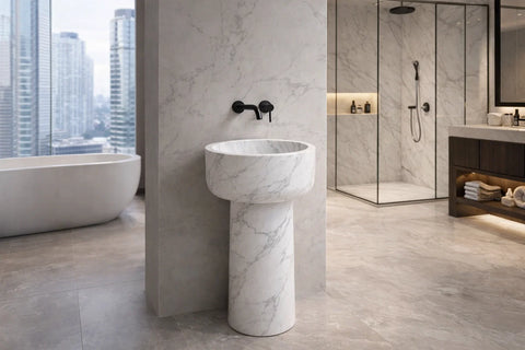 Pasha free standing pedestal