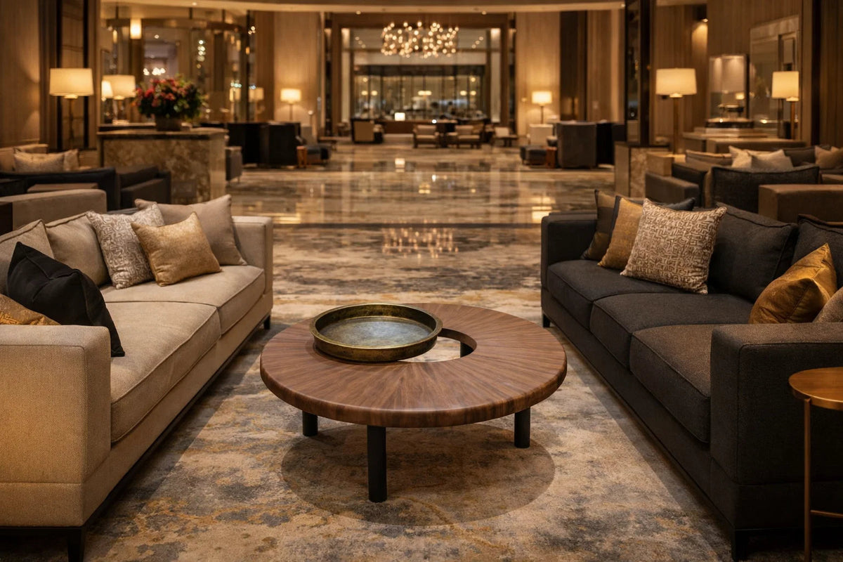 Zagoura Coffee Table — Small Wood