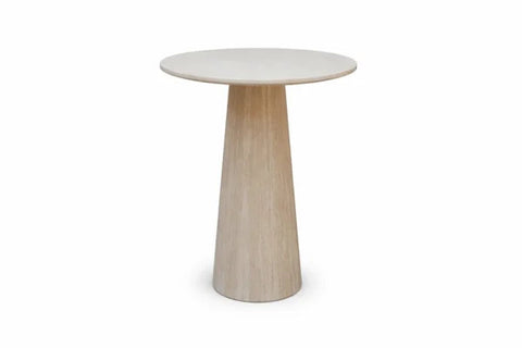 astoria travertine console table