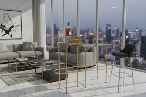 westwood bar table right view